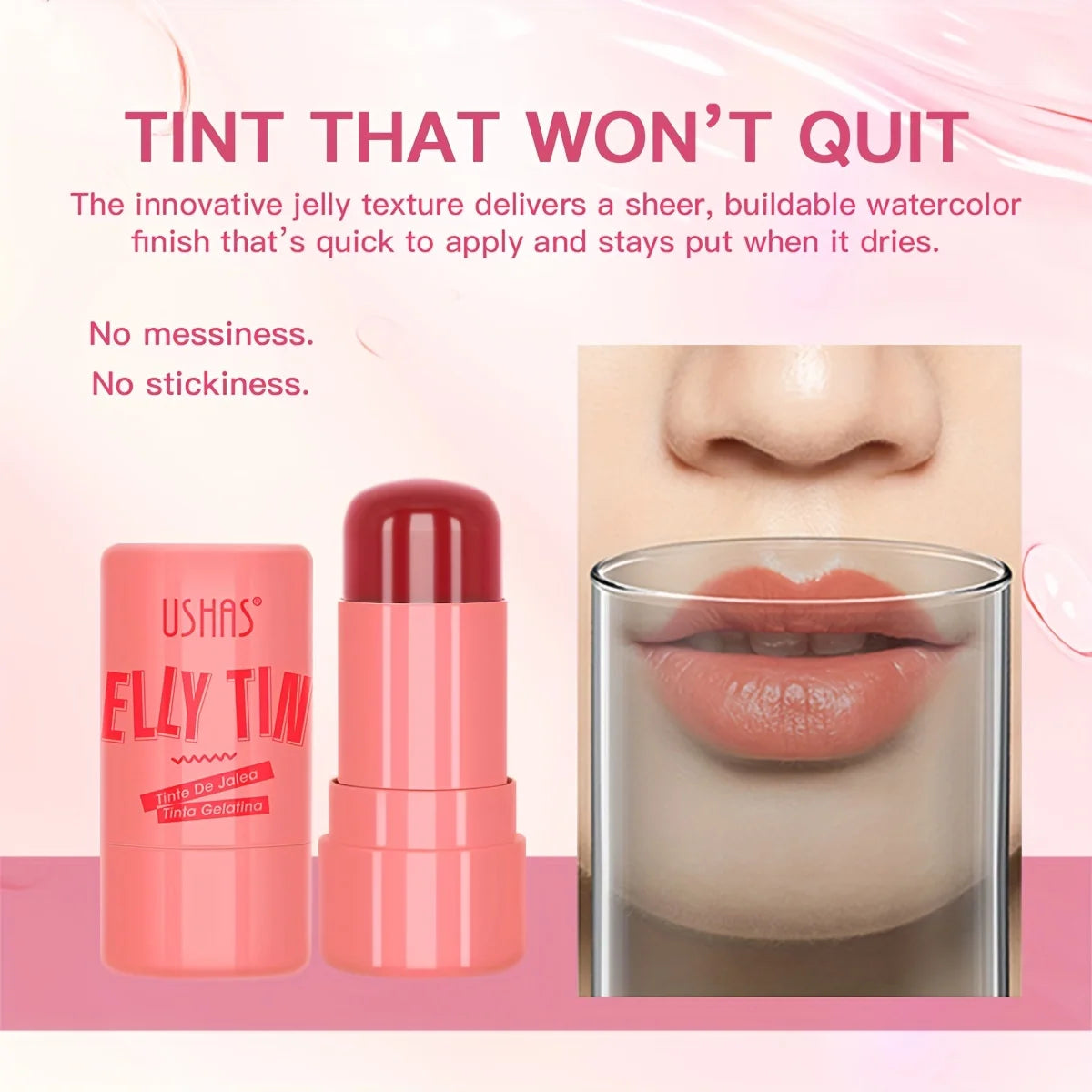 4 Colors Jelly Blush Stick