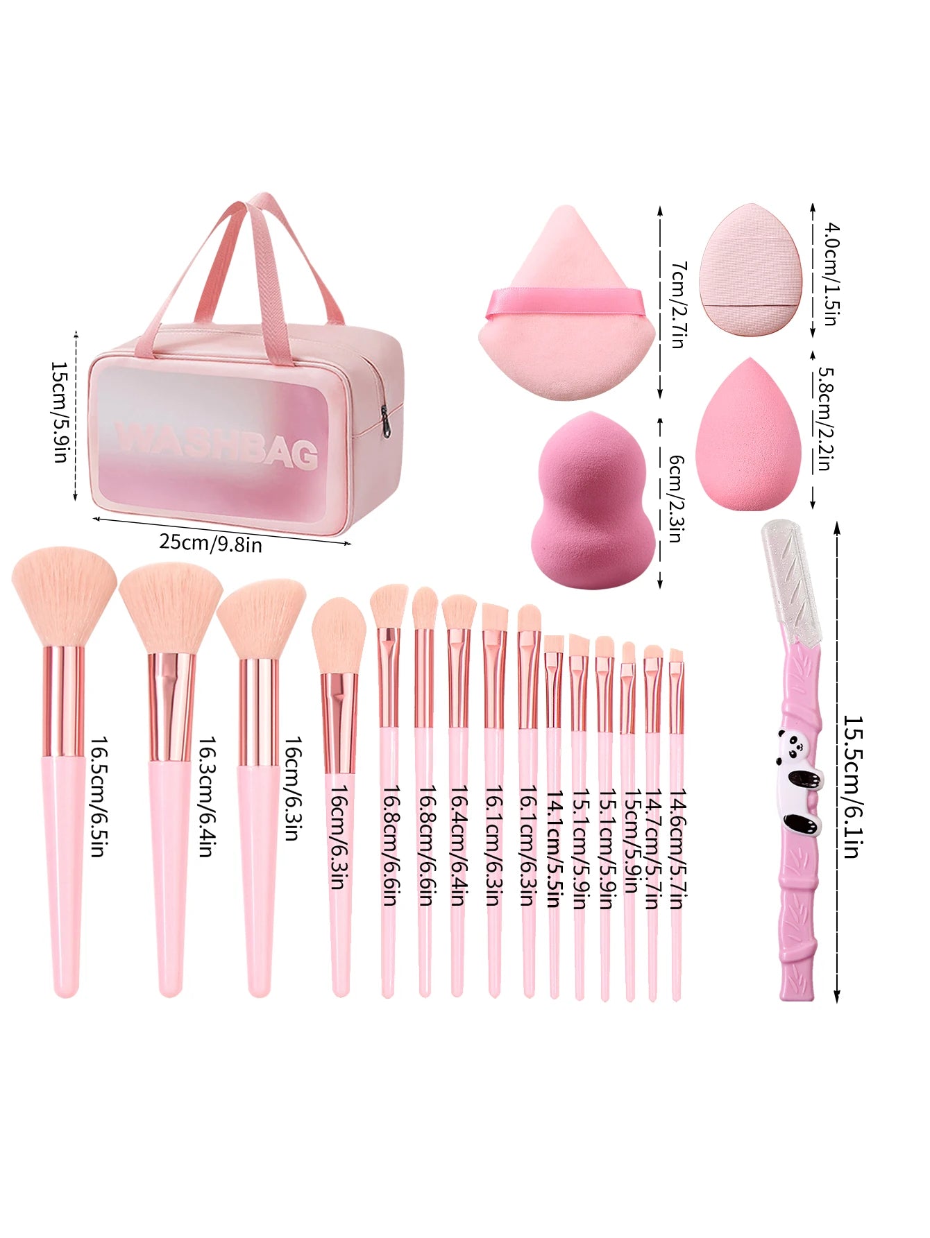 30pcs Makeup brush set combination