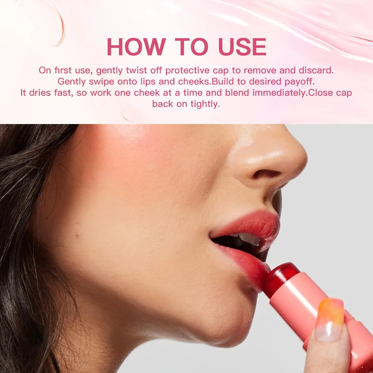 4 Colors Jelly Blush Stick