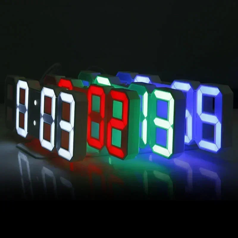 ZENTRA Clock 3D LED