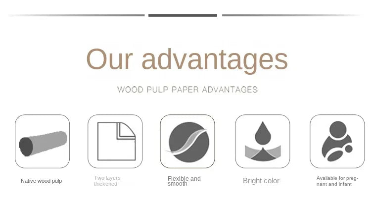 20pcs/Pac 33*40cm 2-Ply Vintage Flower Bush Birds Wedding Long Tissue Paper Party Disposable Paper Butterfly Bone Bart Paper