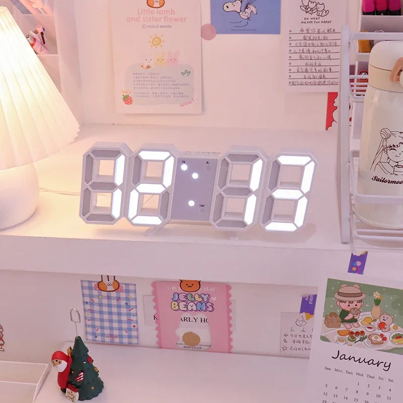 ZENTRA Clock 3D LED