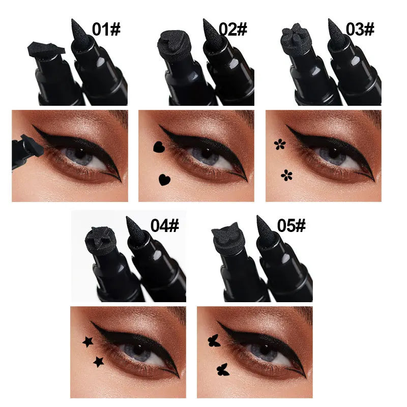 Dragon Ranee Double head Star Seal Eyeliner