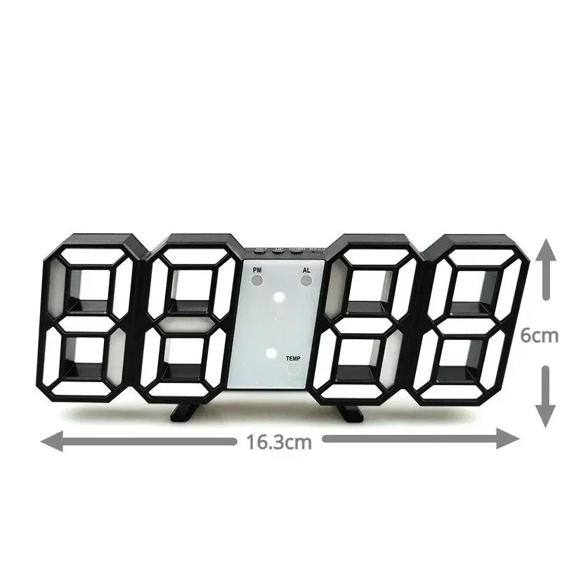 ZENTRA Clock 3D LED